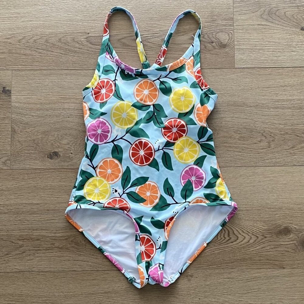 Hanna Andersson Womens Citrus Swimsuit